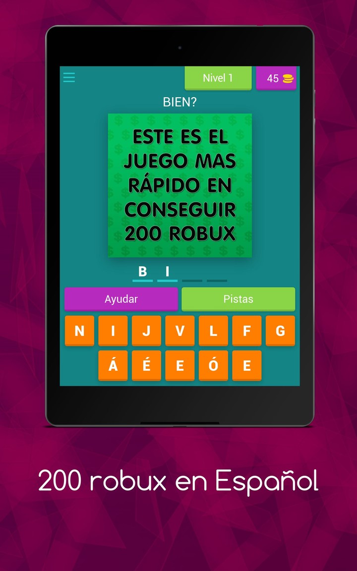 200 robux en Español_playmod.games