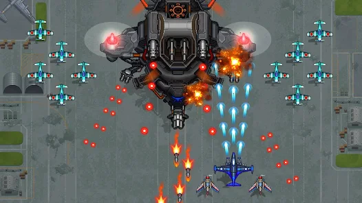 Download 1945 Air Force Airplane Games Mod Apk V11 45 God Mode For Android