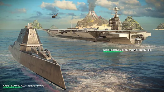 MODERN WARSHIPS: Sea Battle Online(Mod Menu) screenshot image 2_playmods.net
