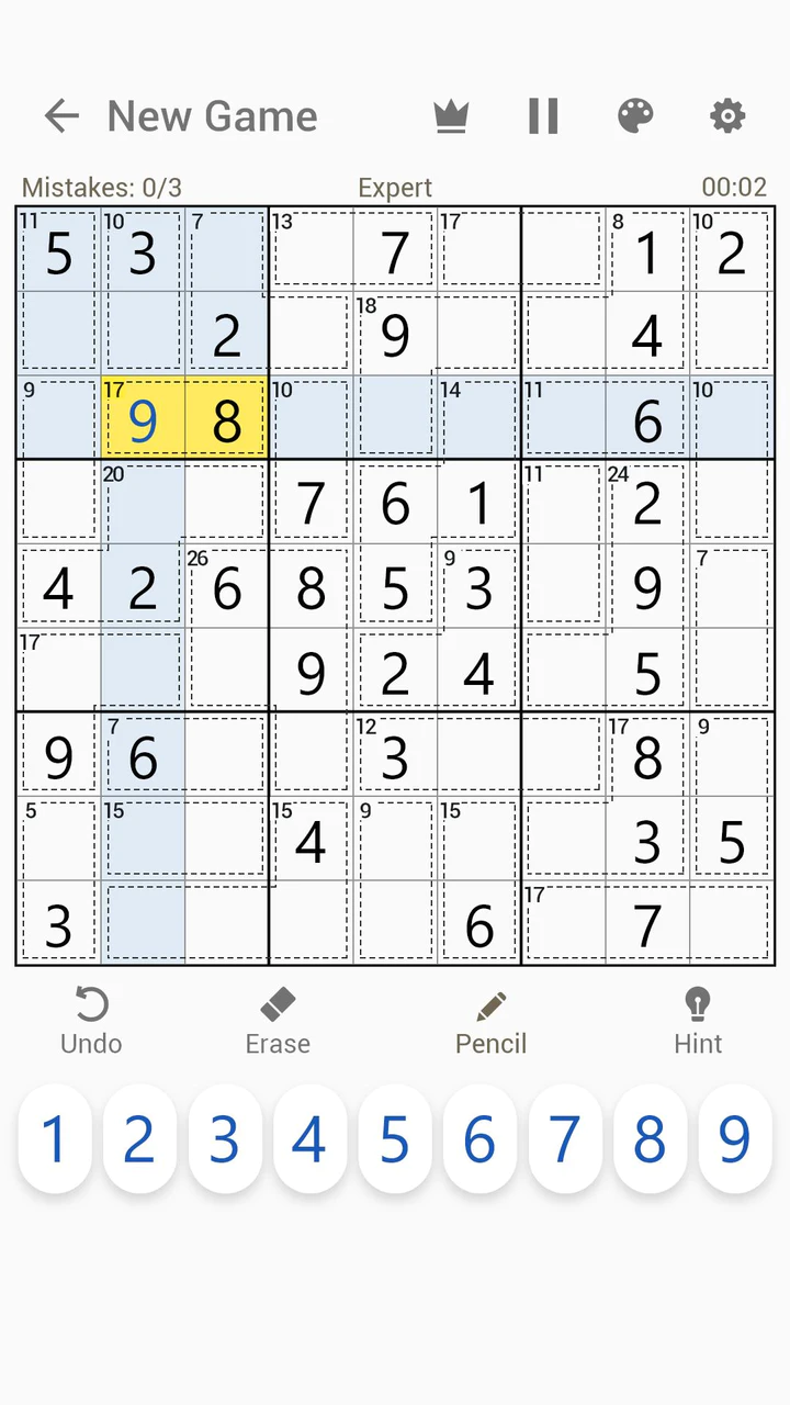 Descargar Sudoku Asesino Puzzles APK para Android