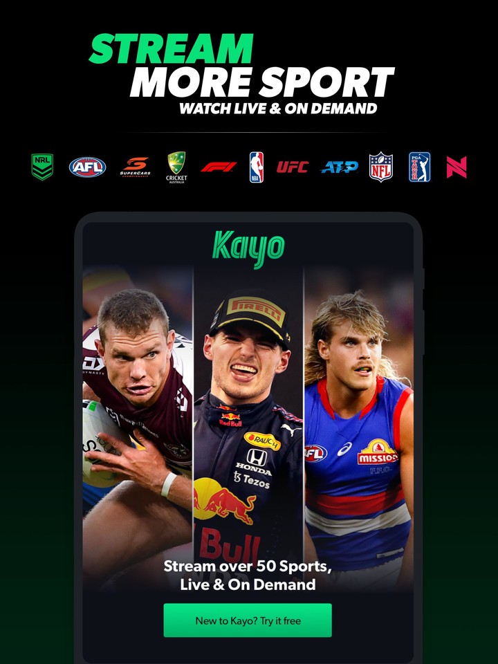 Kayo Sports - for Android TV_playmod.games