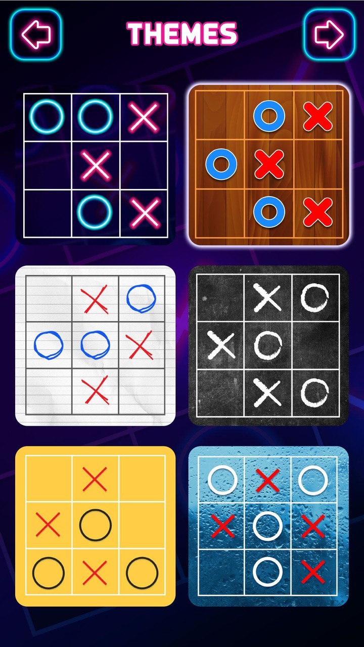 Tic Tac Toe Puzzle - xo game‏