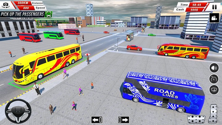 Offroad Bus Driving Games Ảnh chụp màn hình trò chơi
