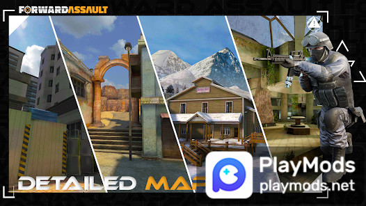 Forward Assault(Mod Menu) screenshot image 1_playmod.games