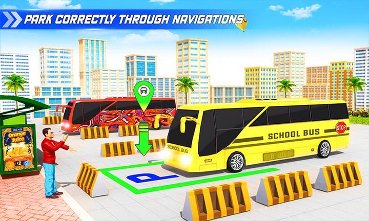 City School Bus Driving Sim 3D_playmod.games