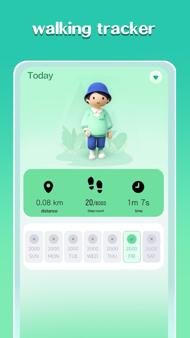 Happy Step-Healthy Pedometer