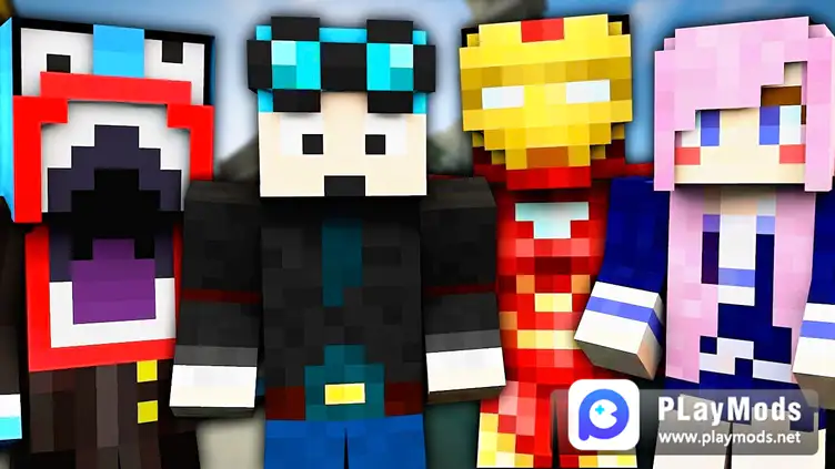 Iron Block Minecraft Skins