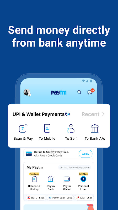 Paytm: Secure UPI Payments_modkill.com