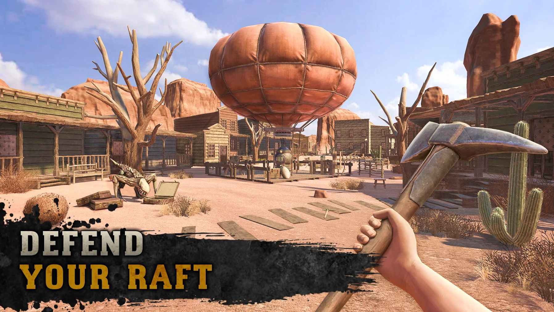 Raft Survival: Desert Nomad - Simulator(Mod Menu)