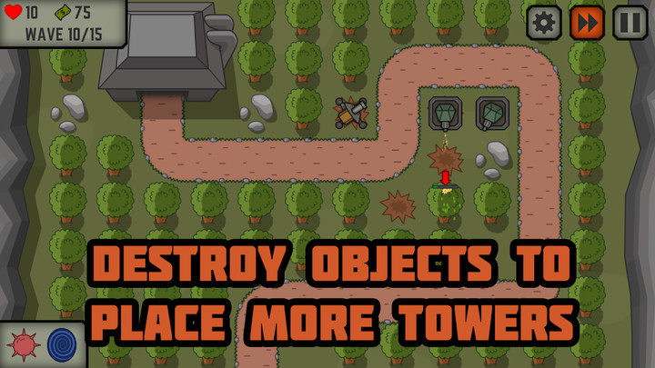 Tactical War: Tower Defense Game(Unlimited Money) screenshot image 4_playmod.games