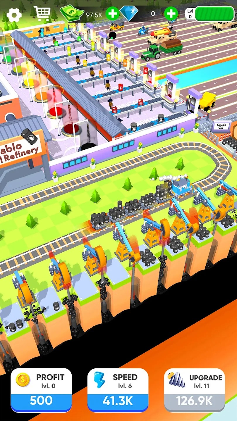 Oil Mining 3D - Idle Petrol Factory(Get rewarded for not watching ads)