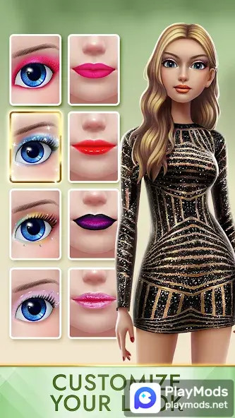 Super Stylist Fashion Makeover(Mod menu) screenshot image 2_playmod.games