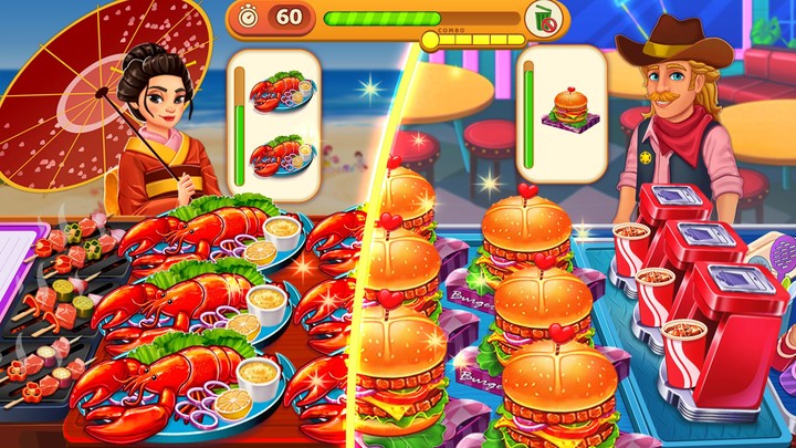 Cooking Max: لعاب طبخ و مطبخ
