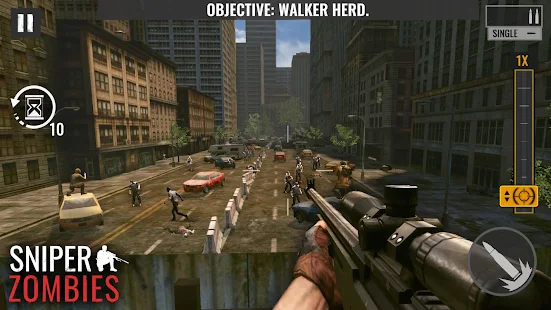Sniper Zombies: Offline Shooting Games 3D(Unlimited currencies.) Game screenshot  7
