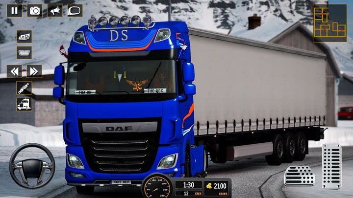 مدينة اليورو ألعاب الشاحنات 3D‏