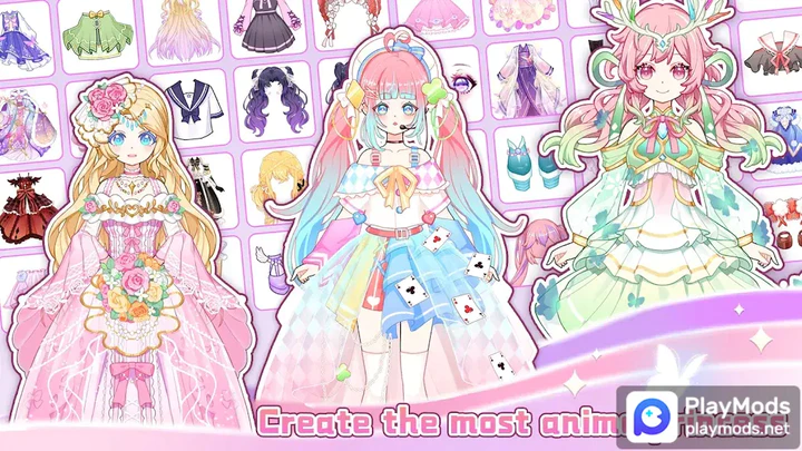 Tải Xuống Anime Princess Dress Up Game Mod Apk V 2.8 (Không Quảng Cáo) Cho  Android