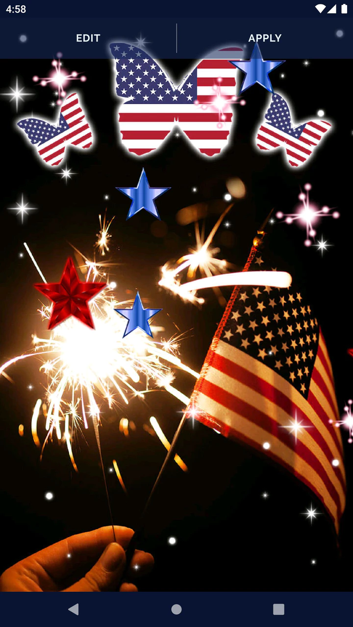 Download 4th of July Live Wallpaper MOD APK  for Android