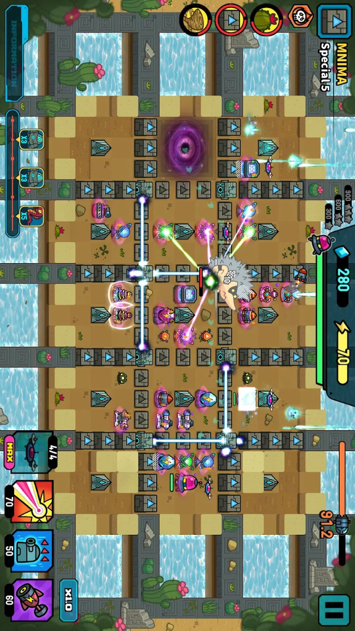 Broken Universe: Tower Defense(mod menu) screenshot