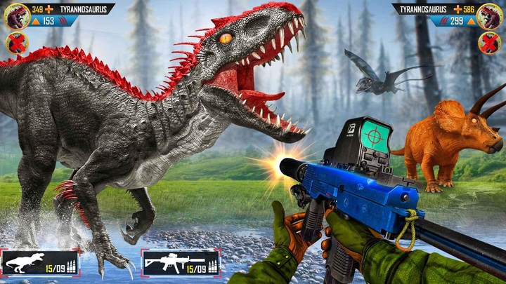 Wild Dino Hunting Gun Games Ảnh chụp màn hình trò chơi