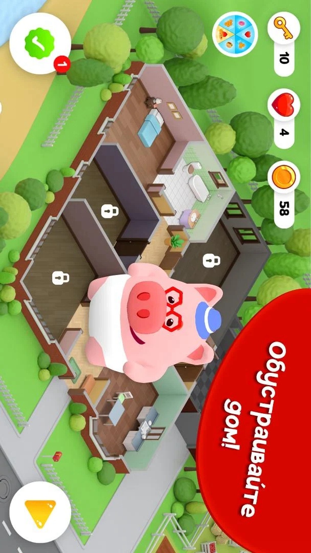 Piggy Farm 2 – мой виртуальный питомец