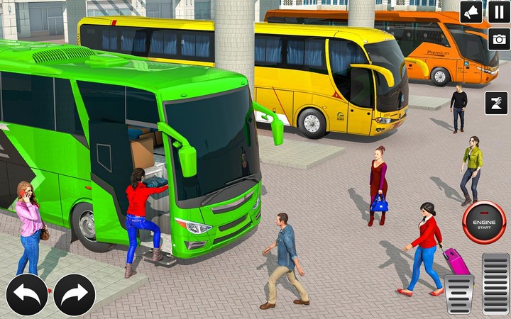 City Bus Simulator 3D Bus Game Ảnh chụp màn hình trò chơi
