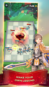 Merge Master - Immortal Heroes‏(أموال غير محدودة) screenshot image 9