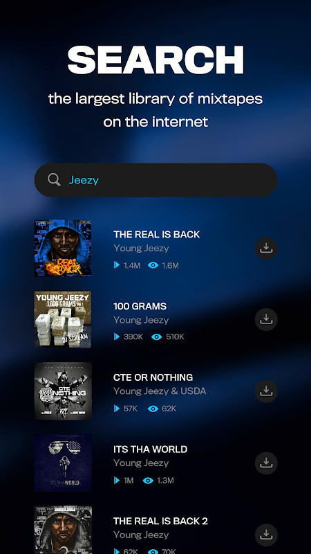 DatPiff - Mixtapes & Music‏