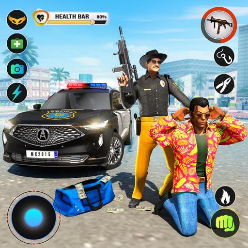 Police Chase Cop Car Simulator Ảnh chụp màn hình trò chơi