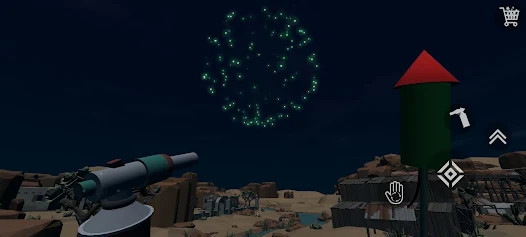 Fireworks Simulator 3D(لا اعلانات) screenshot image 1