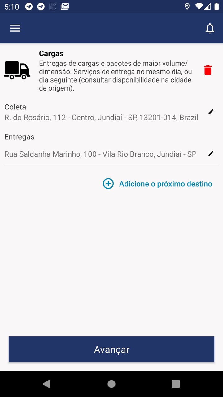 DevBase Entregas