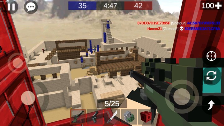 Pixel Combats 2 - PvP shooter Ảnh chụp màn hình trò chơi