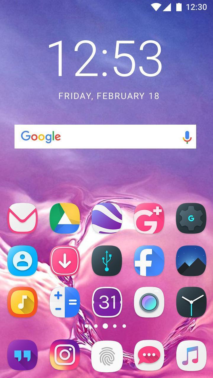 Theme for Samsung Galaxy A40