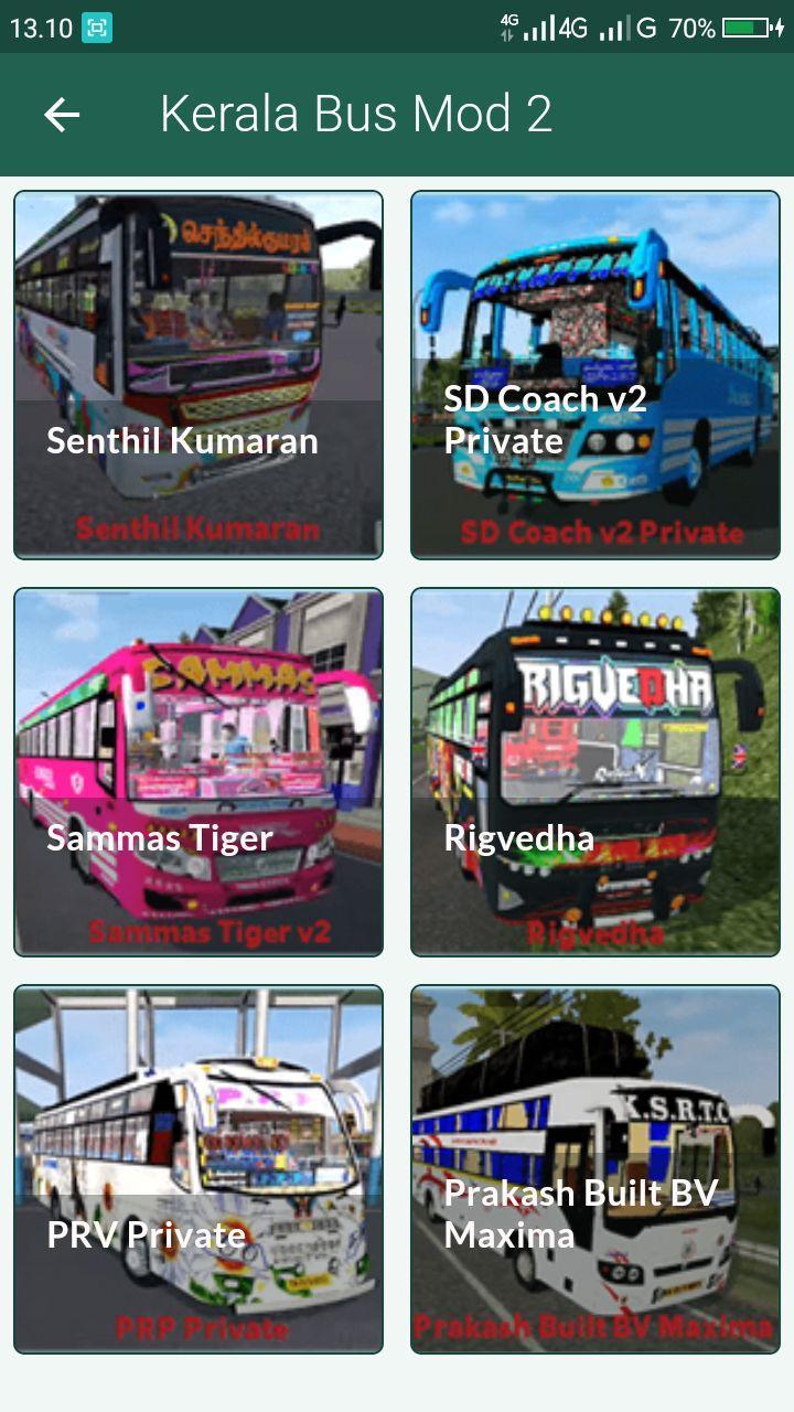 Kerala Bus Mod Livery