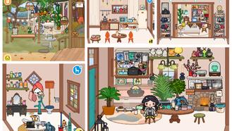 vintage appartment(Cloud heights) For Toca Life World Mods