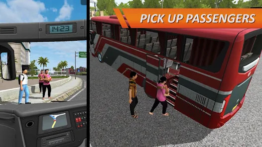 Bus Simulator Indonesia(no ads) screenshot image 3_playmods.games