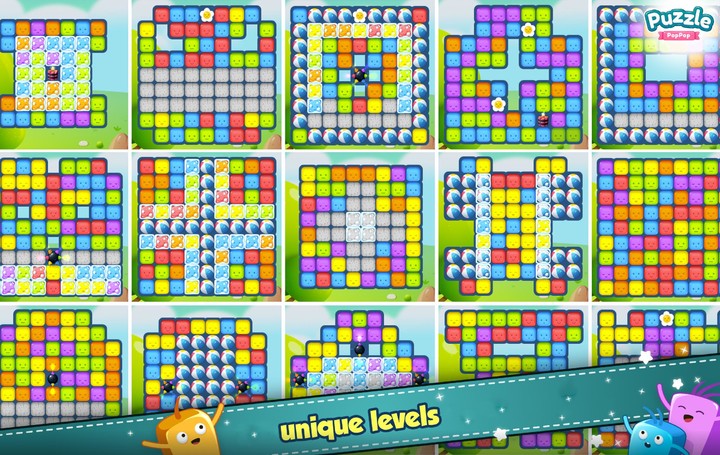 Pop Block Puzzle: Match 3 Game_playmods.games