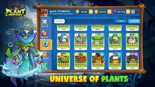 Plant Empires: Arena game‏(قائمة وزارة الدفاع) screenshot image 4