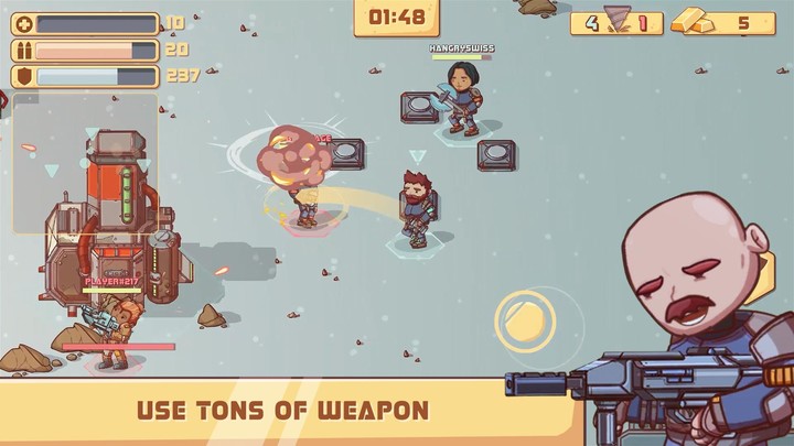 Resource War: multiplayer rpg‏