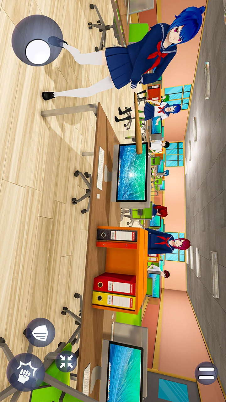 Anime Bad Girl High School Life: Girl Games 2021(Unlimited Currency)_playmods.net