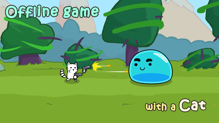 Cat Shooting War(Unlimited Money)_playmod.games