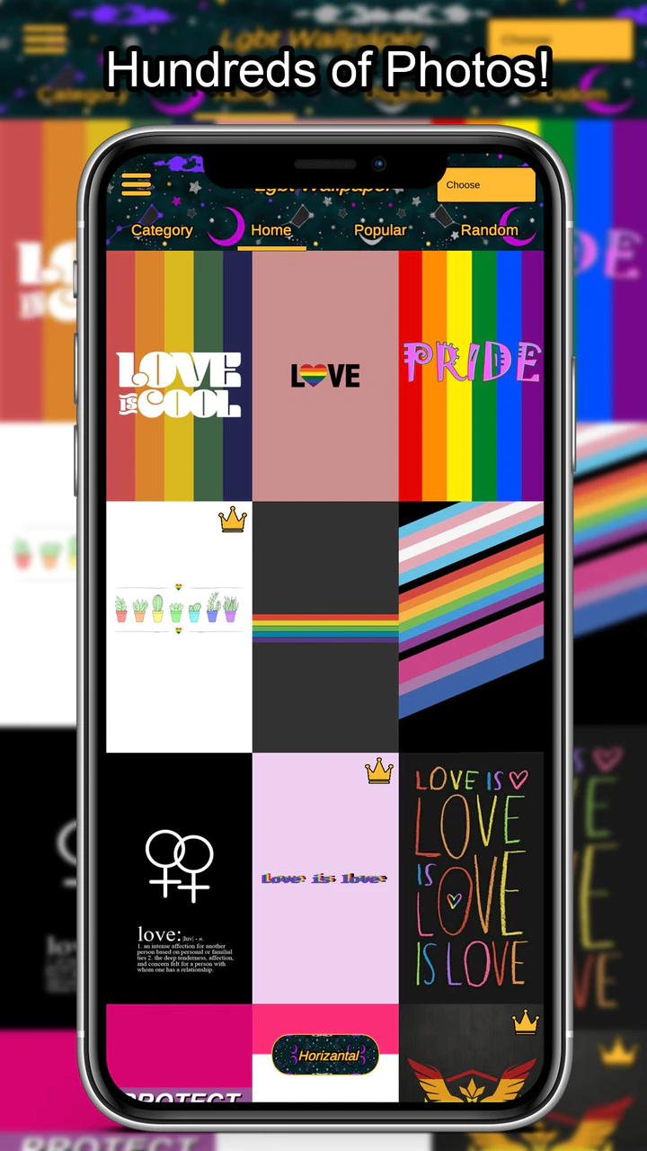 Descargar Fondos Pantalla Arcoíris LGBT MOD APK v0.1 para Android
