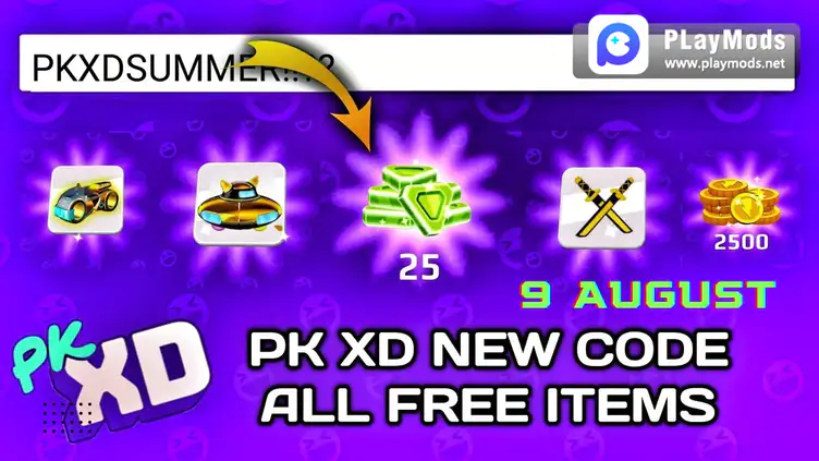 PK XD codes (October 2023)