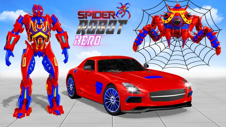 Spider Robot Car Transform War