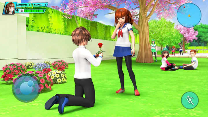 Download Pretty Girl Yandere Life: High School Anime Games MOD APK   for Android