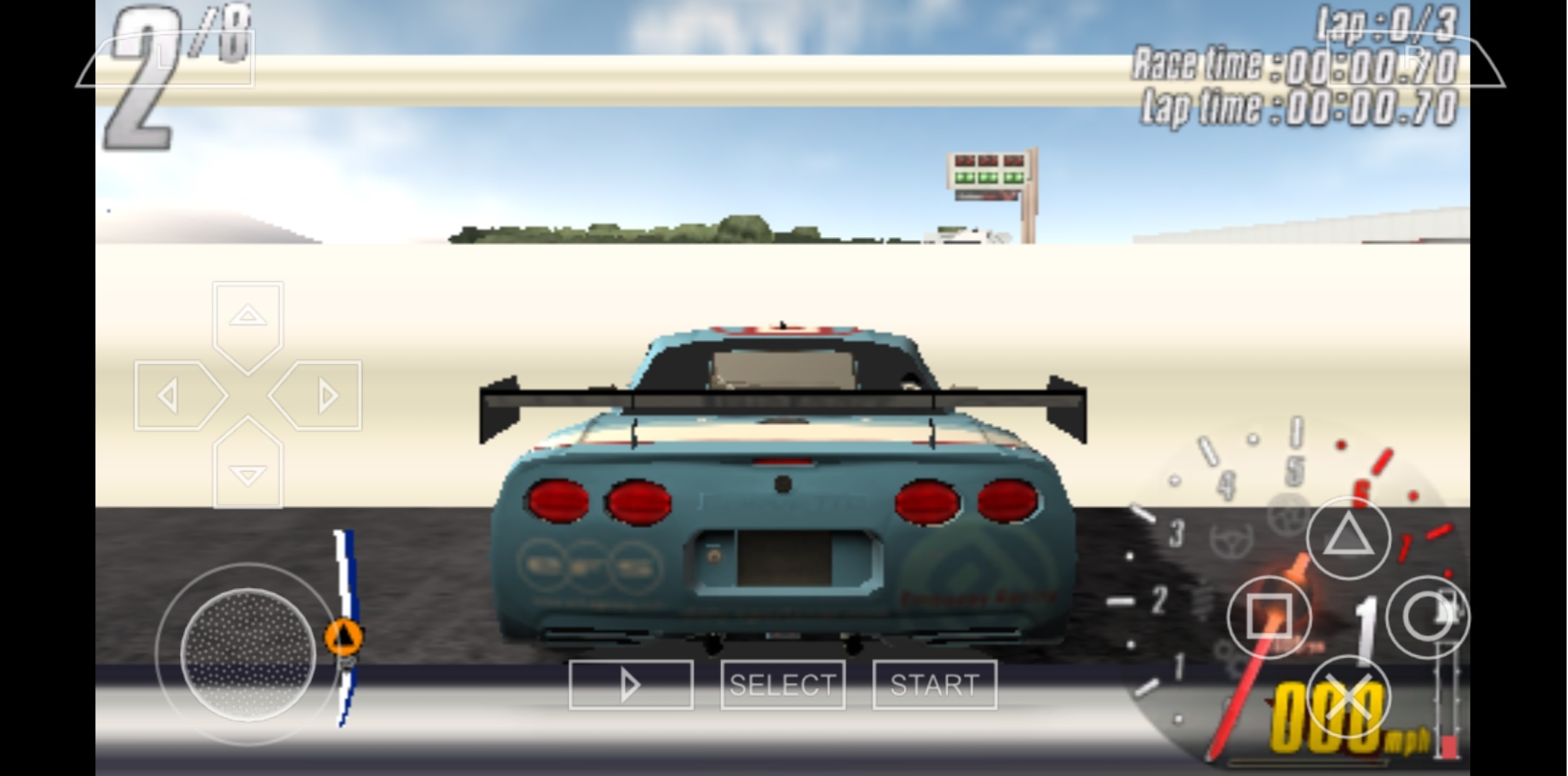 Super Touring Car 3(psp game porting)