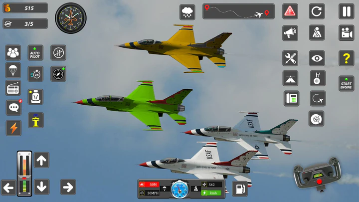 Download Real Flight Sim Airplane Games MOD APK v0.9 for Android