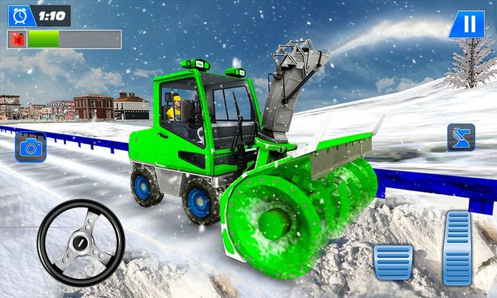 Snow Plow Winter City Rescue‏(أموال غير محدودة) screenshot image 1