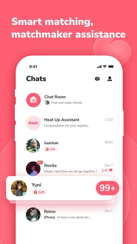 Heat Up - Chat & Make friends_playmods.games