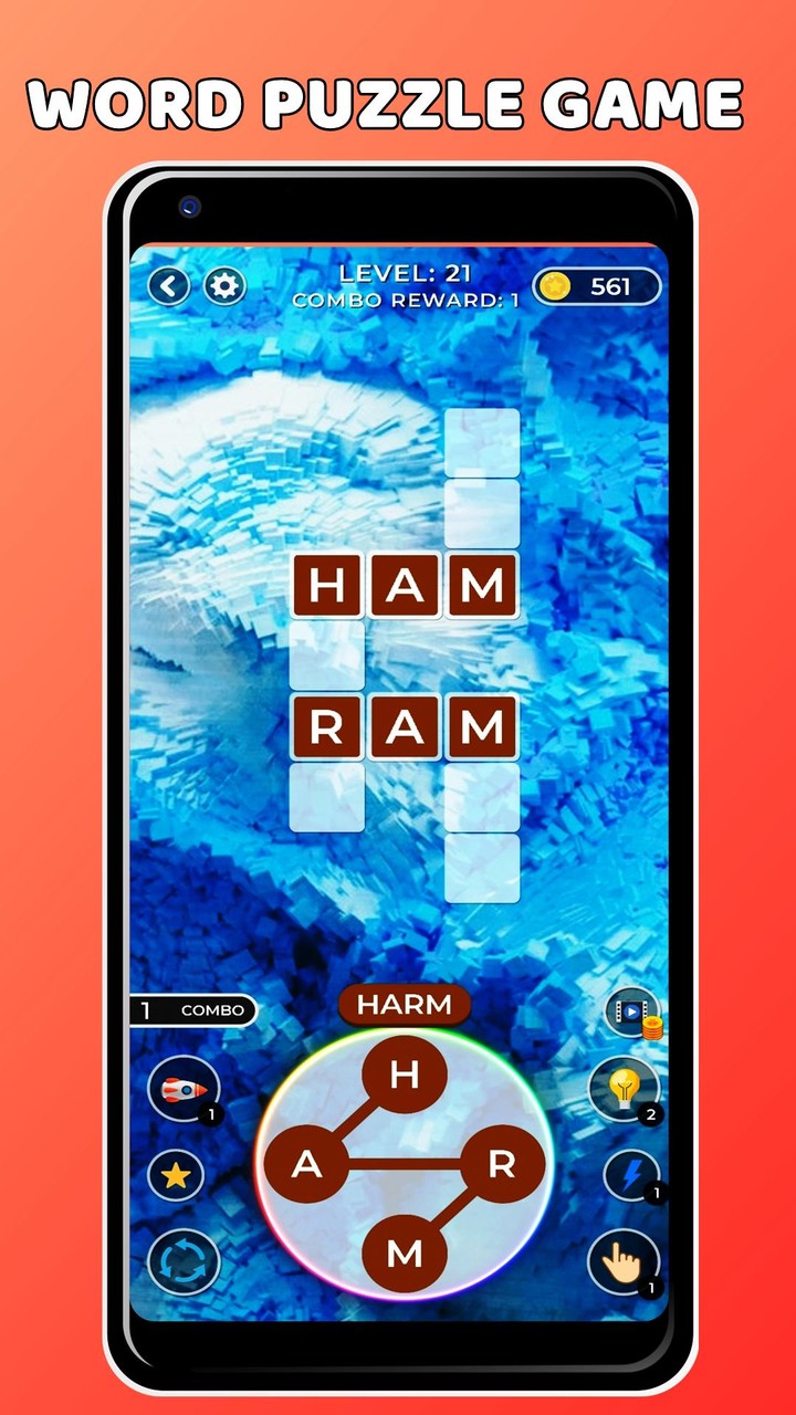 Wow English Word Puzzle Game_modkill.com