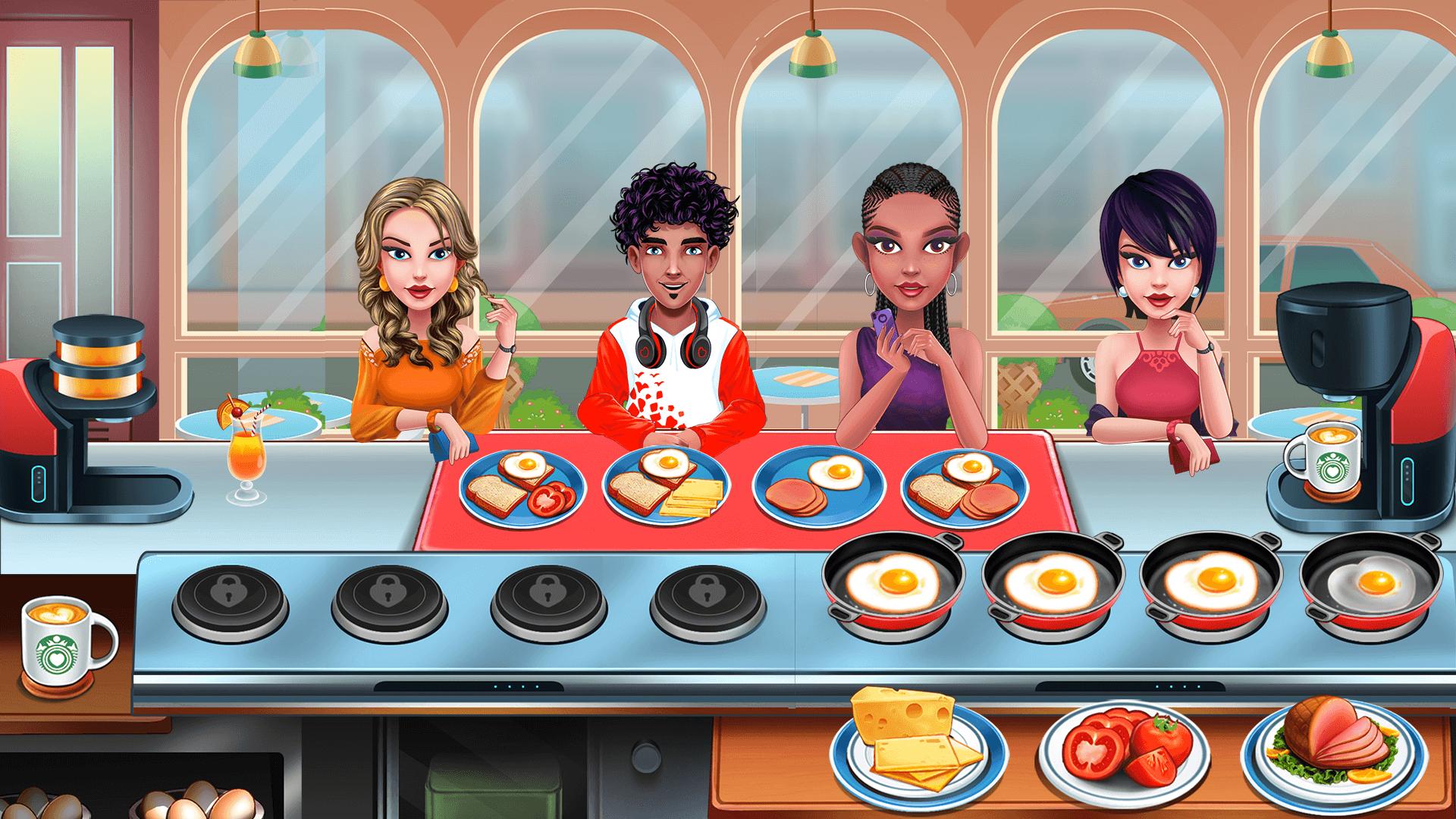 Cooking Cafe - Food Chef_playmods.net